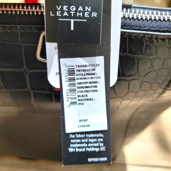 💗 Brand New 💗 TAHARI Large Handbag - NEW with Tags! - Picture 4 of 7